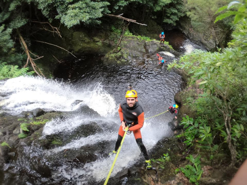 Canyoning Activities: Ilhéus Inferiores (Level I)