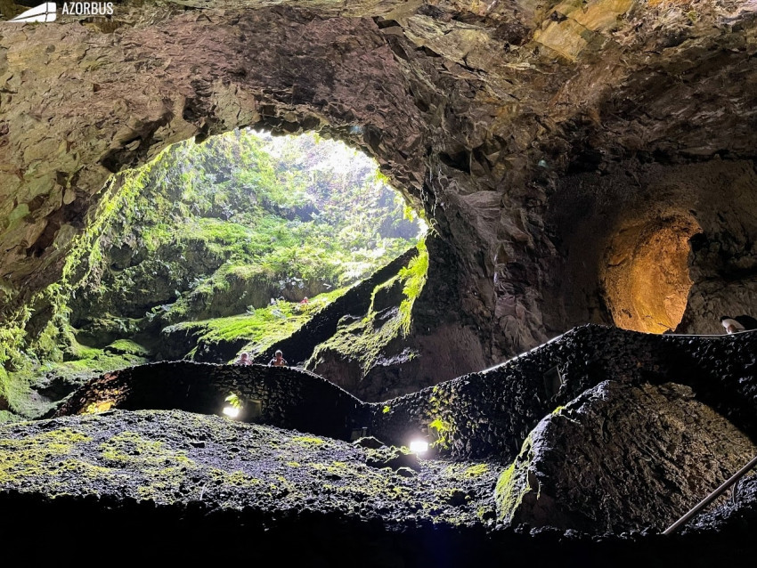 Excursão de Meio Dia: Algar do Carvão - Excursão das Grutas