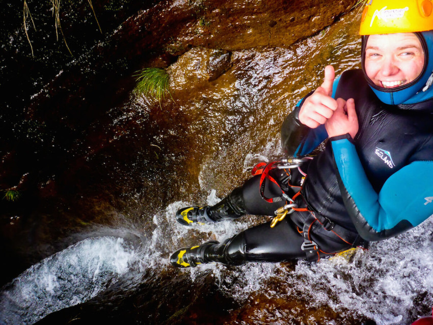 Azores Getaways | Canyoning: Ribeira das Cales