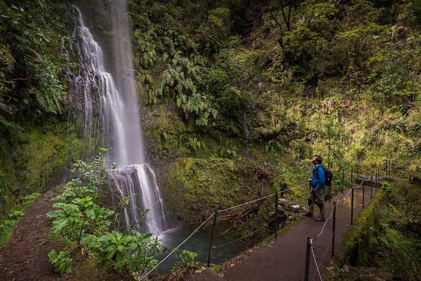 Percurso Terrestre: Levada do Caldeirão Verde