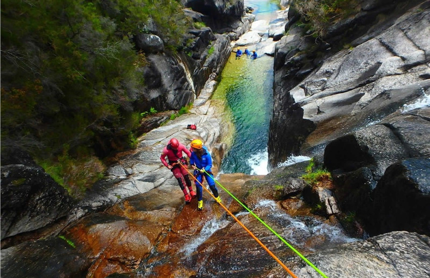 Canyoning: Canyoning Tour on National Park Peneda-Gerês