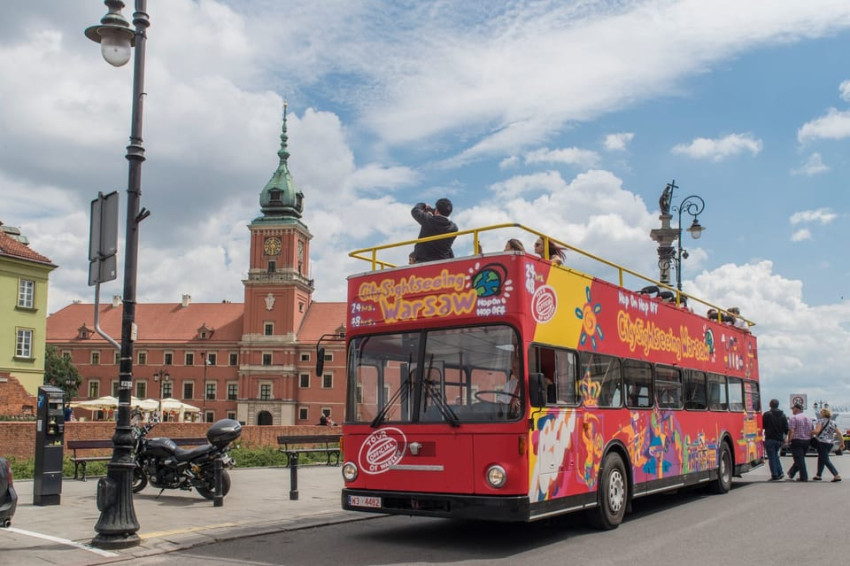 Sightseeing Tours: Warsaw: City Sightseeing Hop-On Hop-Off Bus Tour