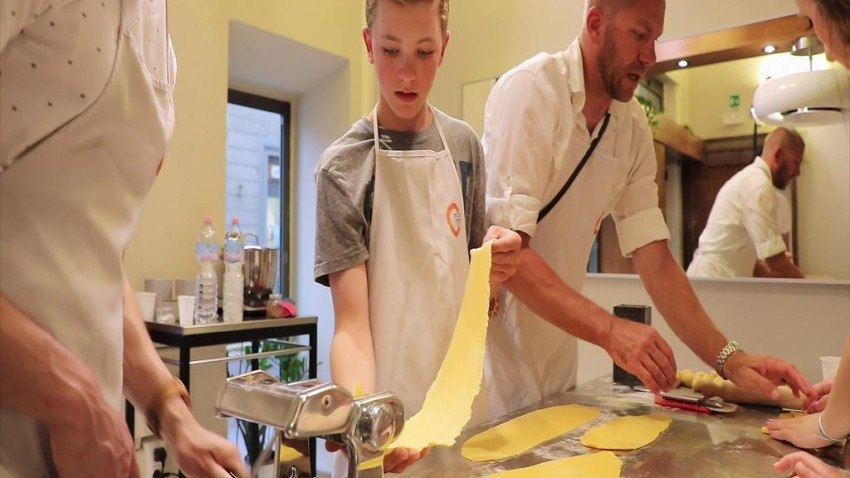 Food & Wine: Hand Made Pasta and Typical Dessert Cooking Class
