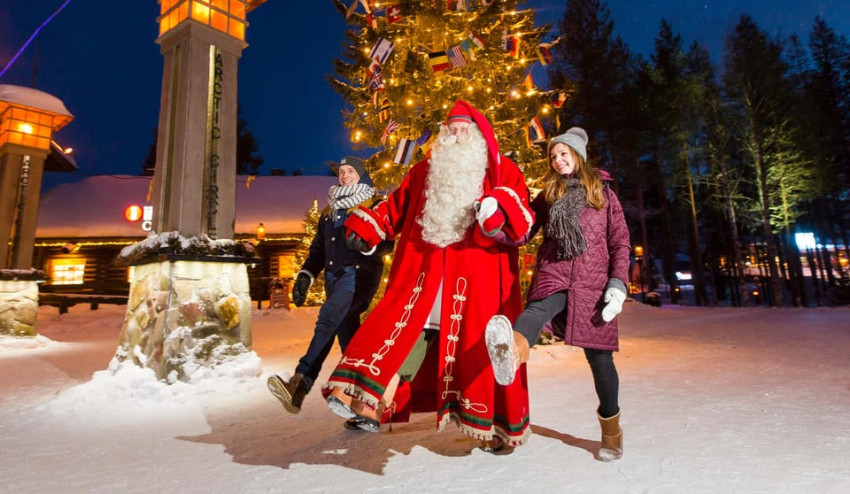 Passeios Temáticos: Rovaniemi: Aldeia do Pai Natal, Quinta dos Huskies, Quinta das Renas