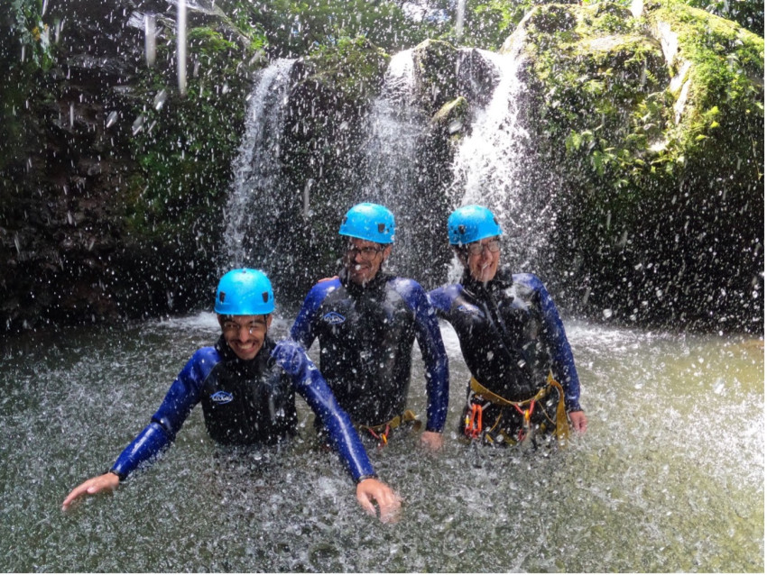 Canyoning: Ribeira dos Caldeirões - Meio Dia