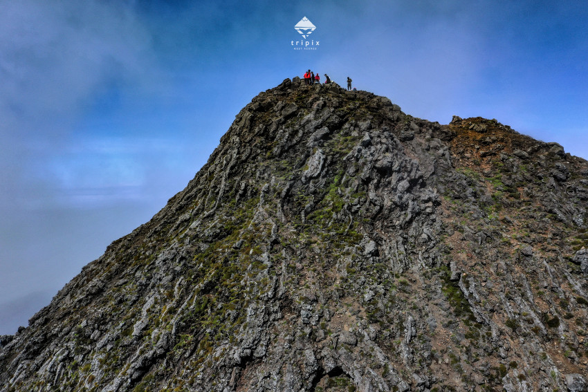 Climbing Pico mountain: During the day