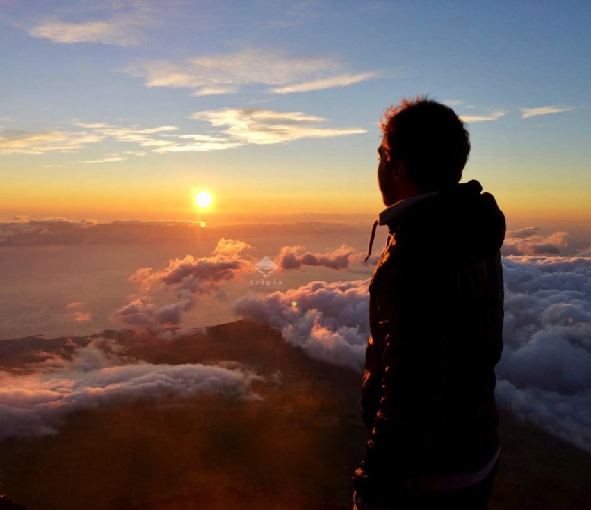 Subida ao Pico: Amanhecer